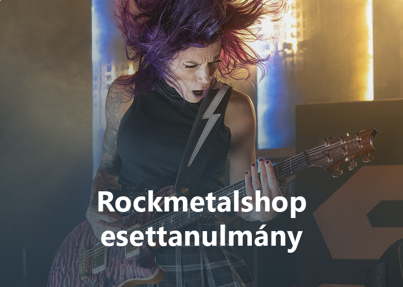 Rockmetalshop x SALESmanago marketingautomatizációs esettanulmány 