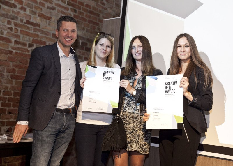 Wir haben beim Wettbewerb Creative B2B Award den Bronze Award gewonnen